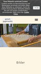 Mobile Screenshot of gerard-paperworks.com